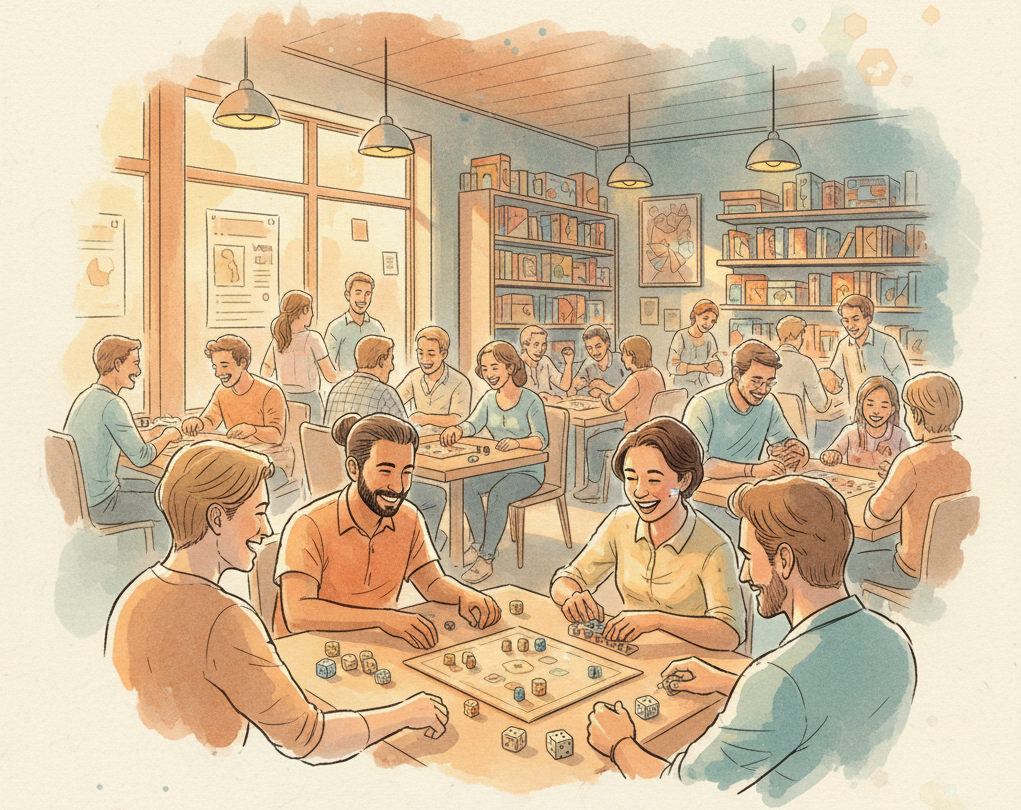 Board Game Cafes Are Booming — And Its Changing Online Gaming Too